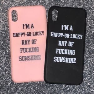 Two Iphone XS MAX Phone cases